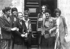 Il gruppo del Virgina Woolf a Roma